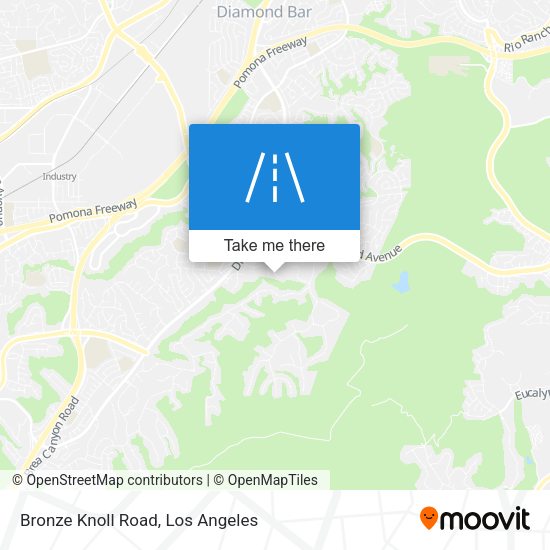 Bronze Knoll Road map
