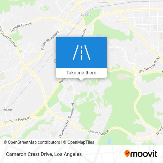 Cameron Crest Drive map