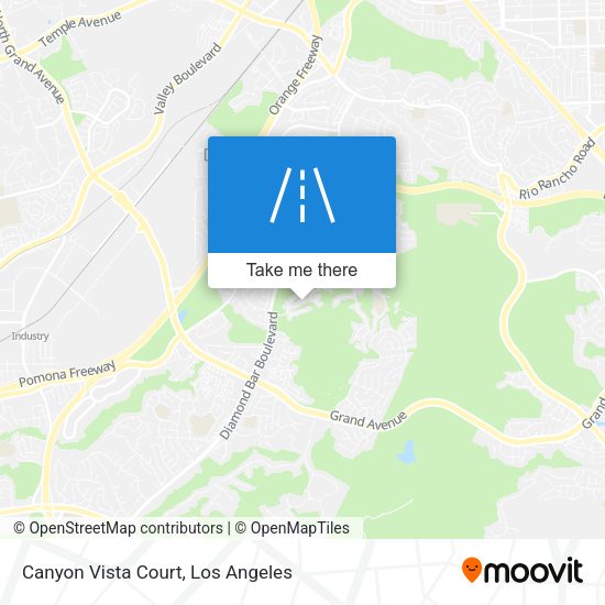 Mapa de Canyon Vista Court