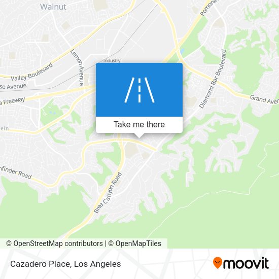 Mapa de Cazadero Place