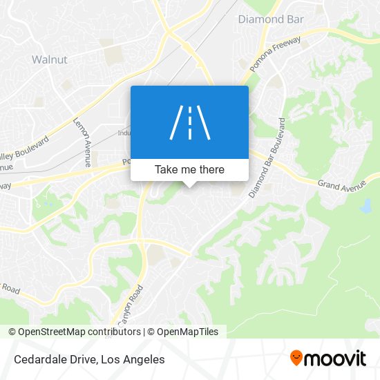 Mapa de Cedardale Drive