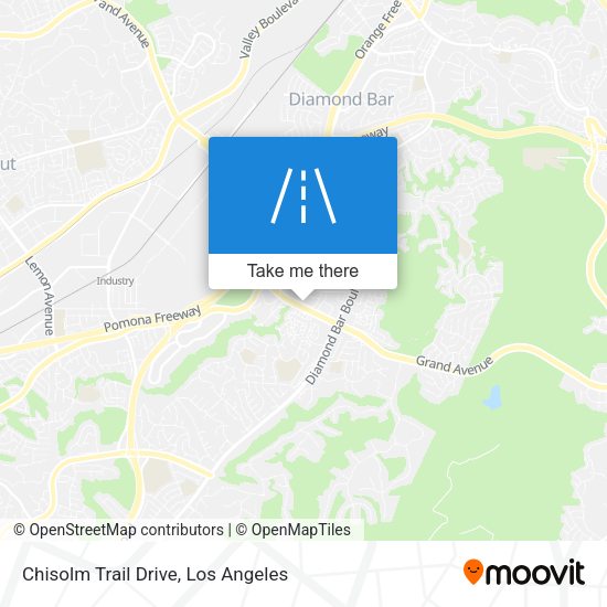Chisolm Trail Drive map