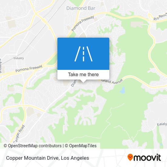 Copper Mountain Drive map
