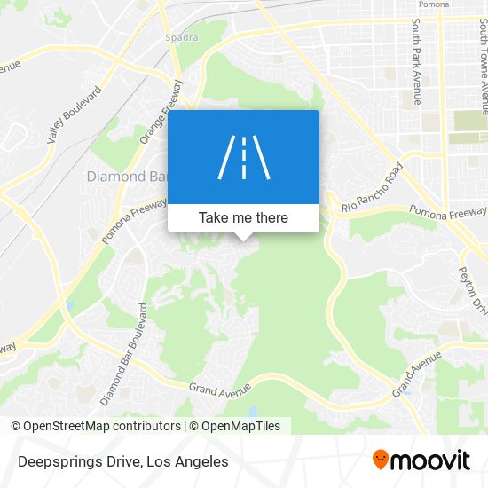 Mapa de Deepsprings Drive