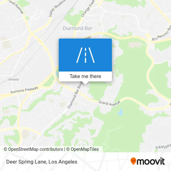 Deer Spring Lane map