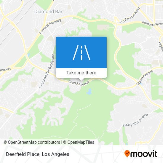 Deerfield Place map