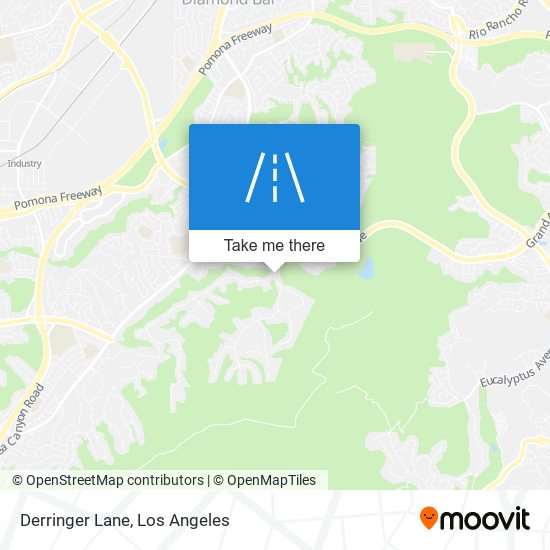 Mapa de Derringer Lane