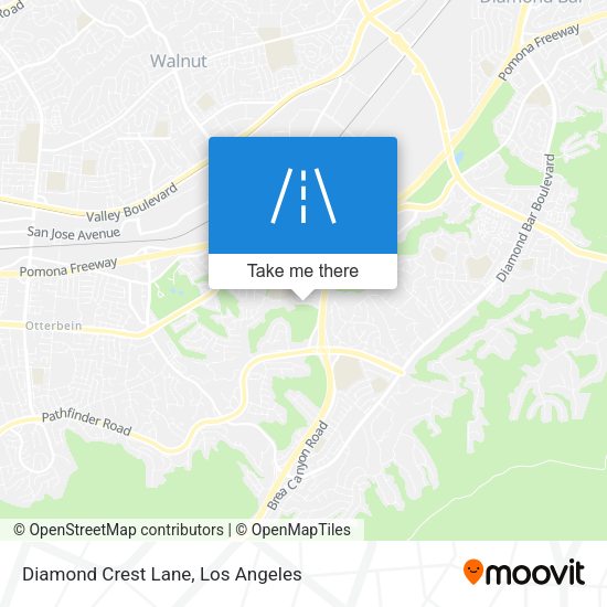 Mapa de Diamond Crest Lane