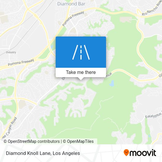 Mapa de Diamond Knoll Lane