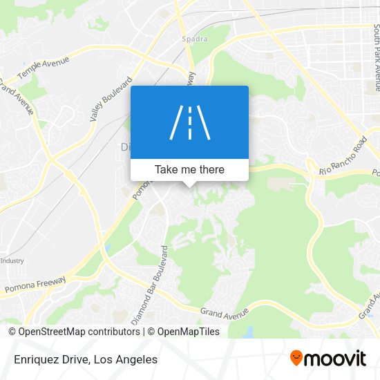 Mapa de Enriquez Drive
