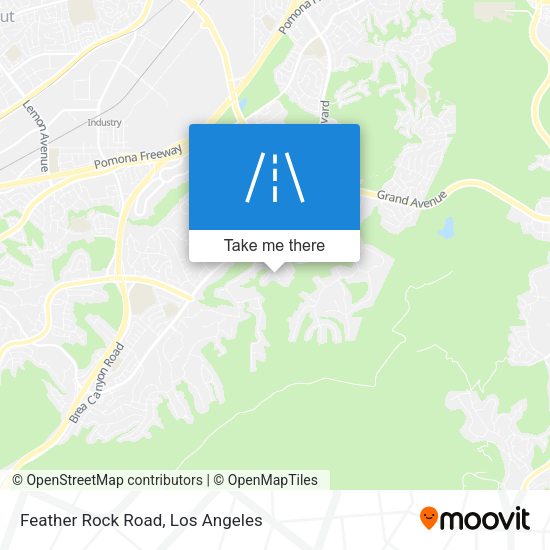 Feather Rock Road map