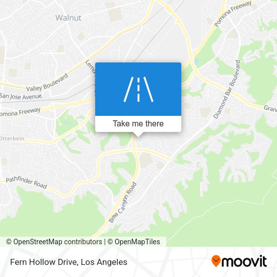 Fern Hollow Drive map