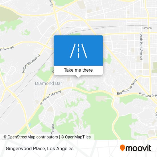 Gingerwood Place map