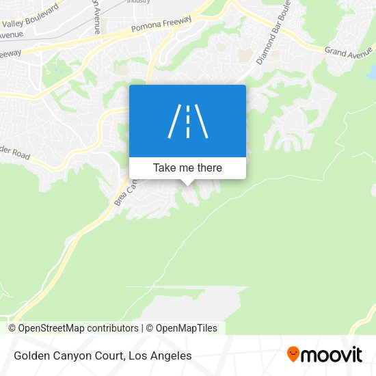 Mapa de Golden Canyon Court