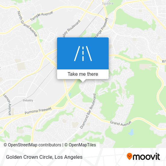 Mapa de Golden Crown Circle
