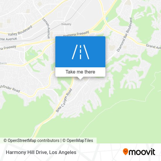 Mapa de Harmony Hill Drive