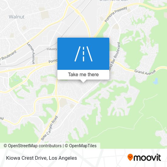 Mapa de Kiowa Crest Drive