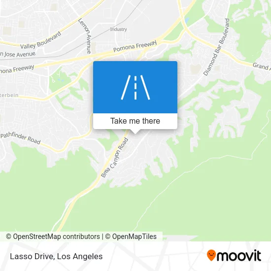 Lasso Drive map