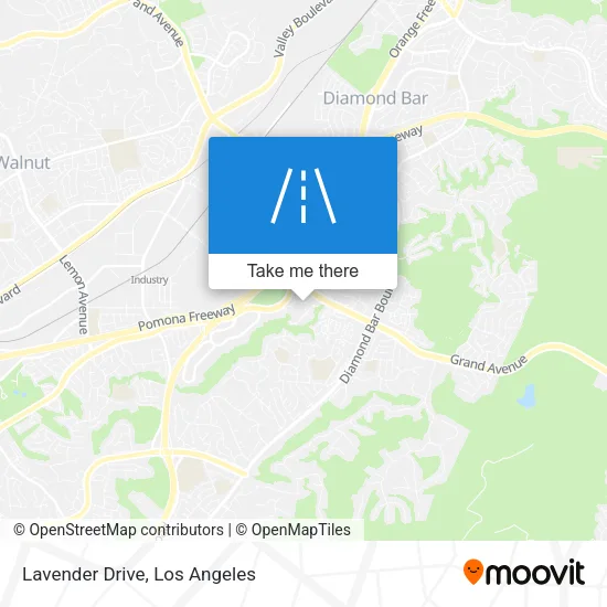 Lavender Drive map