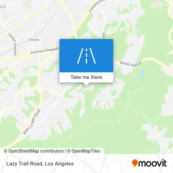 Lazy Trail Road map