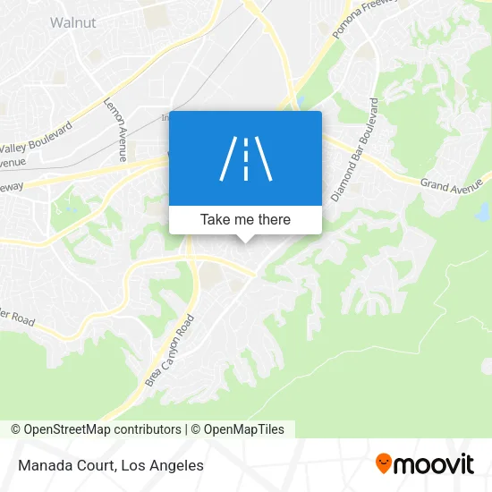 Manada Court map
