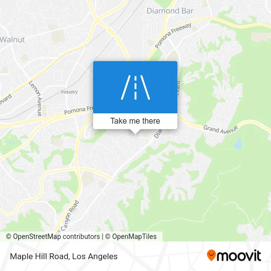 Maple Hill Road map
