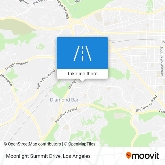 Moonlight Summit Drive map