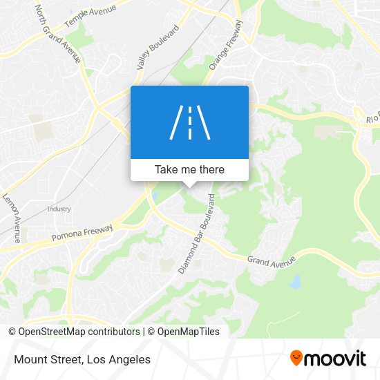 Mapa de Mount Street