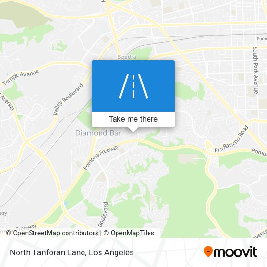 Mapa de North Tanforan Lane