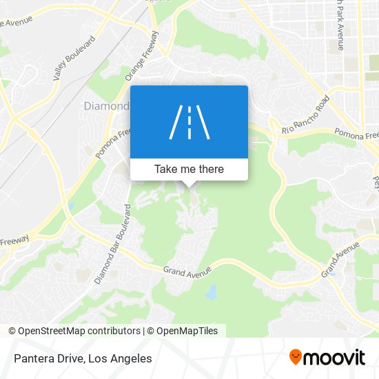 Mapa de Pantera Drive