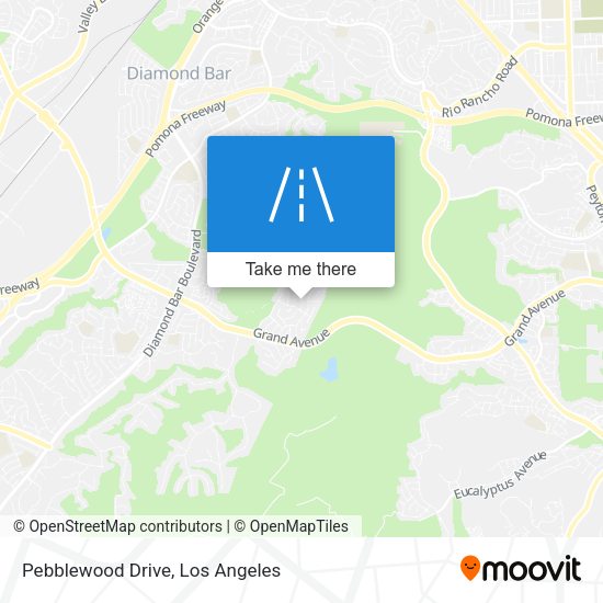 Mapa de Pebblewood Drive
