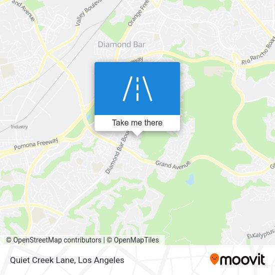 Quiet Creek Lane map