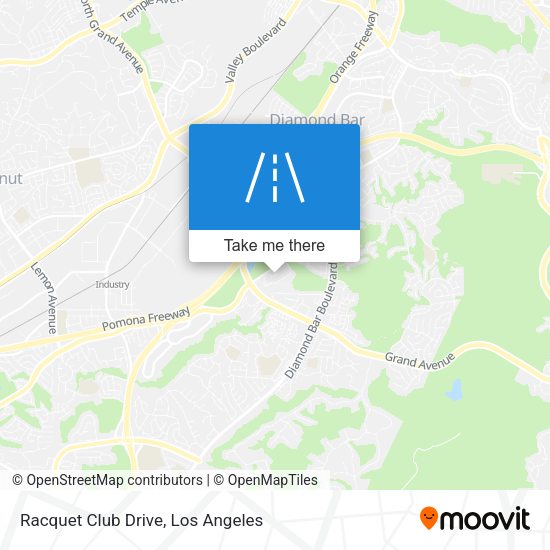 Racquet Club Drive map