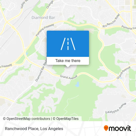 Ranchwood Place map