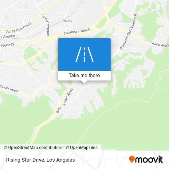 Rising Star Drive map