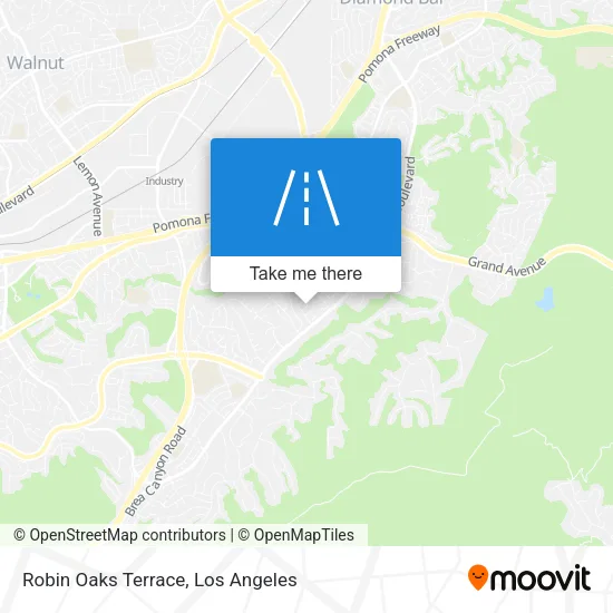 Robin Oaks Terrace map