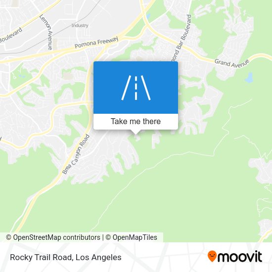 Mapa de Rocky Trail Road