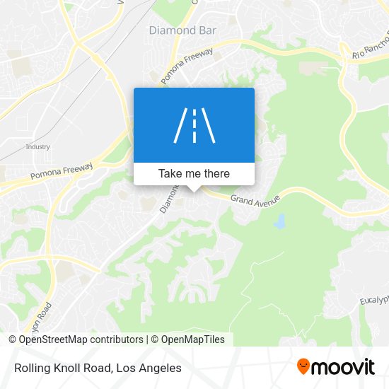 Rolling Knoll Road map