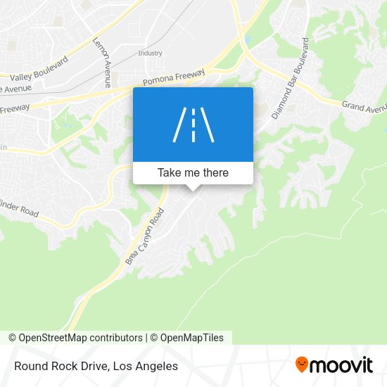 Round Rock Drive map