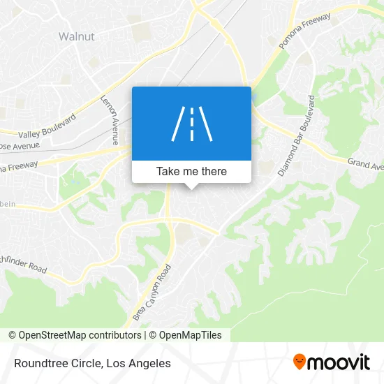 Roundtree Circle map