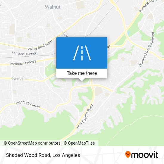 Shaded Wood Road map