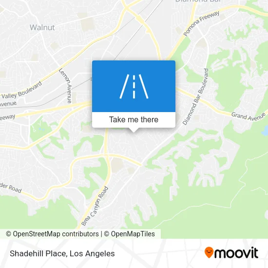 Shadehill Place map