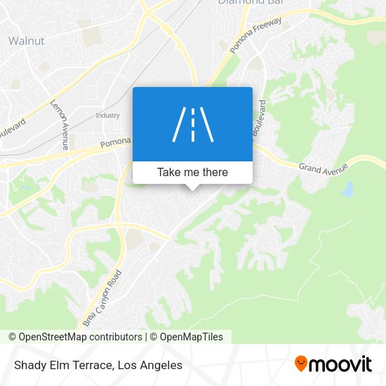 Shady Elm Terrace map