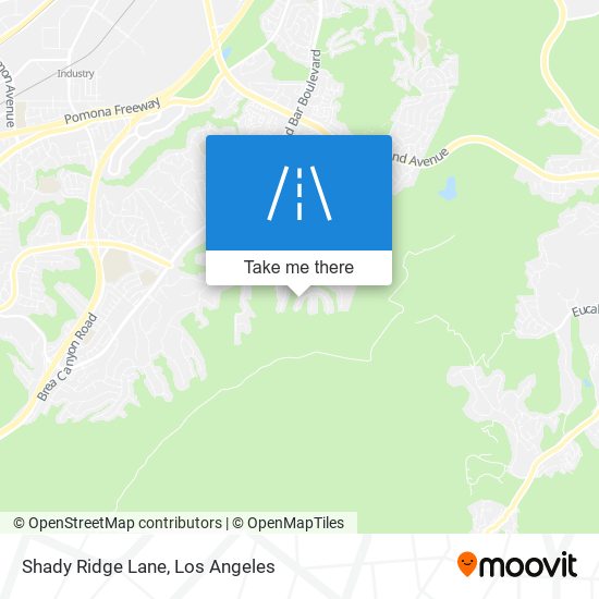 Mapa de Shady Ridge Lane