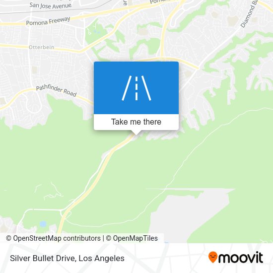 Silver Bullet Drive map