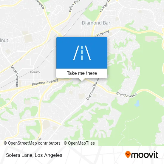 Solera Lane map