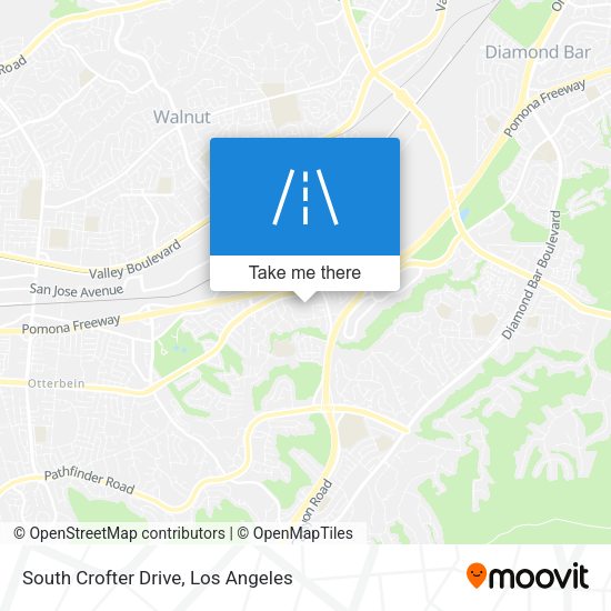 South Crofter Drive map