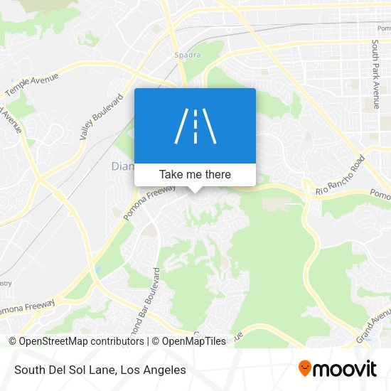 Mapa de South Del Sol Lane