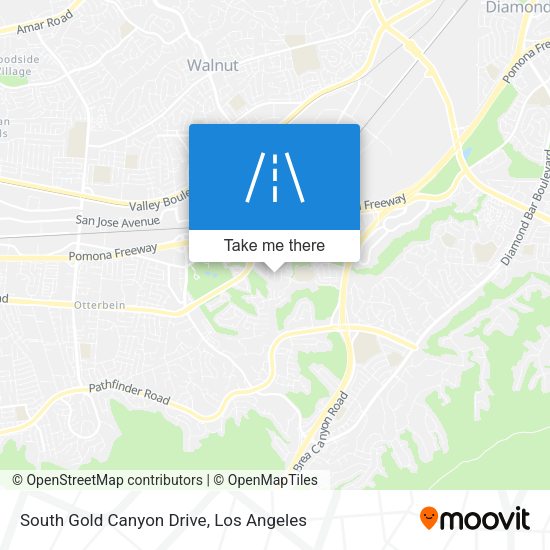 Mapa de South Gold Canyon Drive