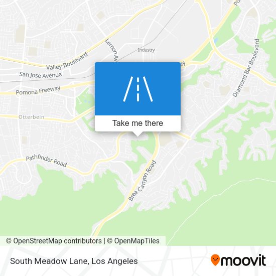 Mapa de South Meadow Lane